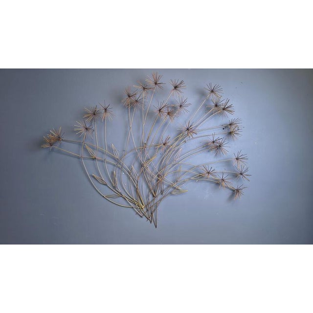 Metal Flower Sculpture from Curis Jeré, 1970s For Sale - Image 7 of 13