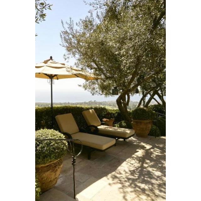 Coastal Pair of Ebonized Teak Adjustable Chaises Lounge, Probably Giati Designs For Sale - Image 3 of 7