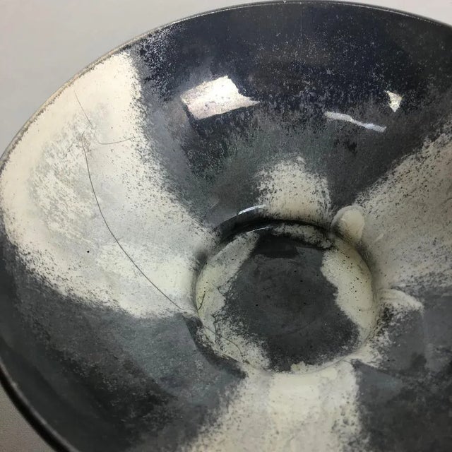 Grey Ceramic Studio Pottery Vases from Otto Keramik, Germany, 1980s, Set of 3 For Sale - Image 16 of 18