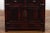 1900s Chinese Late Qing Dynasty Side Cabinet with Reddish Black Lacquer For Sale - Image 9 of 13