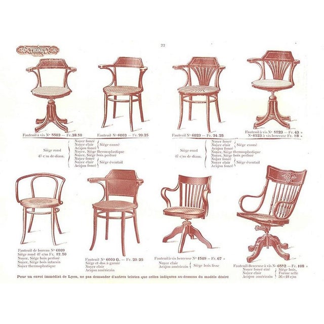 Cafe Capua Desk Chair by Adolf Loos, 1890s For Sale - Image 5 of 7