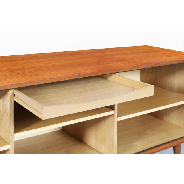 Mid-Century Modern Teak Tambour Door Credenza by Hornslet Mobelfabrik For Sale - Image 10 of 12