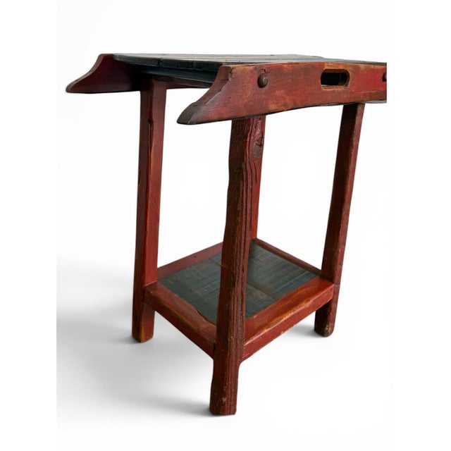 1990s Vintage Ski-Inspired Serving Trolley/ Alpine Sled Bar Cart For Sale - Image 5 of 9