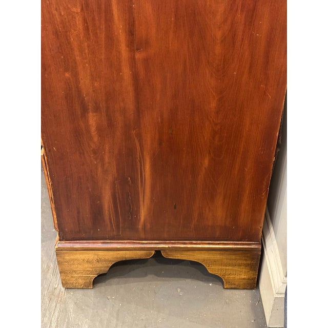 19th Century American Antique Tiger Maple Chest of Drawers For Sale - Image 9 of 9