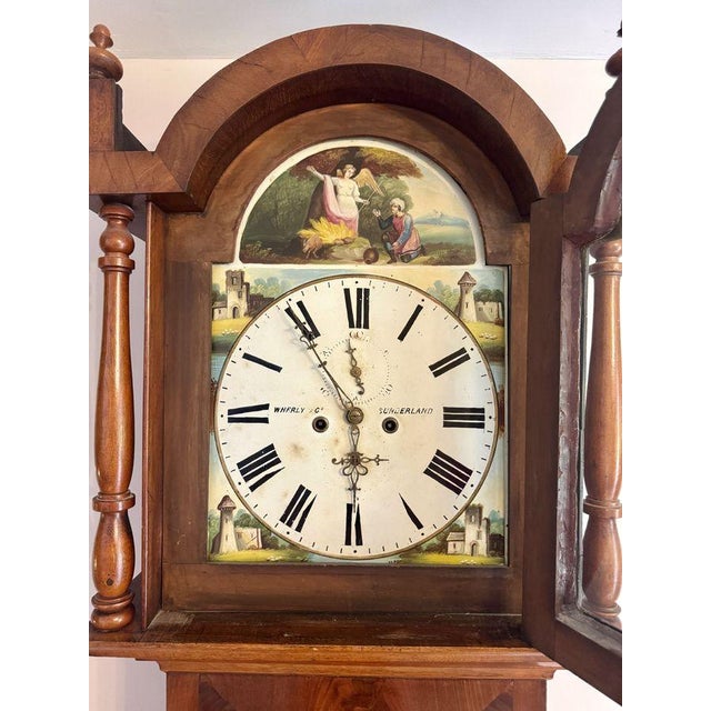 Antique Mahogany Arch Dial Longcase Clock, 1820 For Sale - Image 4 of 7