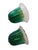 The design of these sconces exudes elegance and refinement, with the flower-shaped glass exquisitely blending green and...