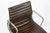 Eames Herman Miller Aluminum Group Thin Pad Brown Leather Office Chair, 2008 For Sale - Image 11 of 18