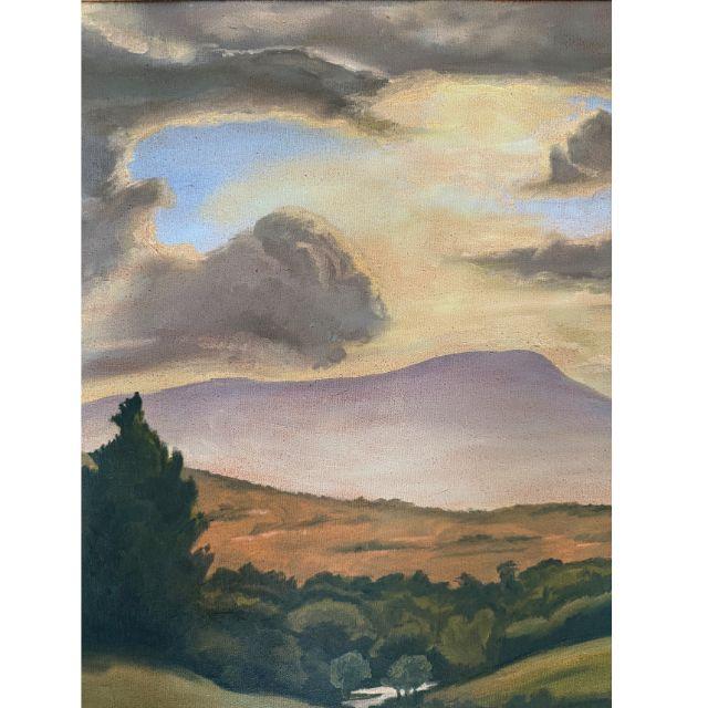 American Early 2000s Original Acrylic on Canvas, Former Kruizenga Art Museum Collection - Holland, MI For Sale - Image 3 of 18