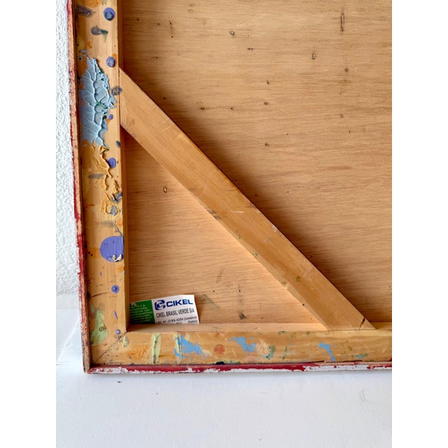 Paul Aho, Large Modernist Painting Contemporary Abstract Art Paul Aho, Palm Beach, Florida, 2004 For Sale In Miami - Image 6 of 16