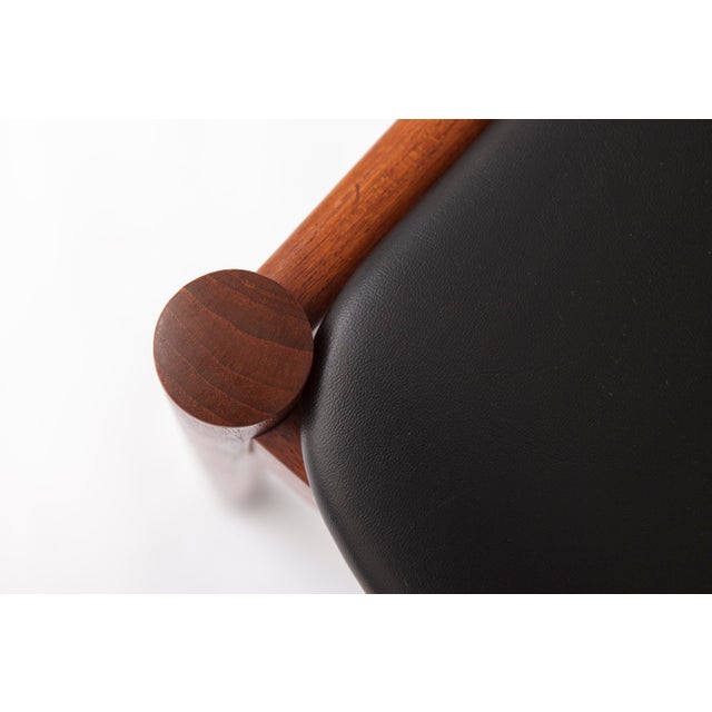 Wood Mid-Century Modern Danish Teak Dining Chairs by Scantic Møbelværk, 1960s, Set of 4 For Sale - Image 7 of 11