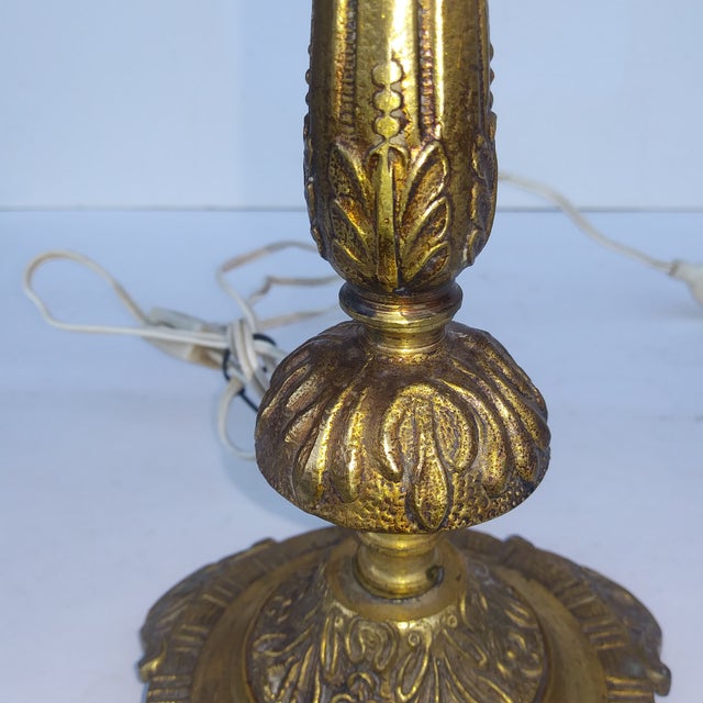 Mid 20th Century French Rococo Style 5 Light Candelabra Lamp For Sale - Image 18 of 18