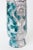 1960's Italian Glazed Ceramic Raymor, Gambone Style Vessel, Object or Sculpture Turquoise and White For Sale - Image 10 of 11