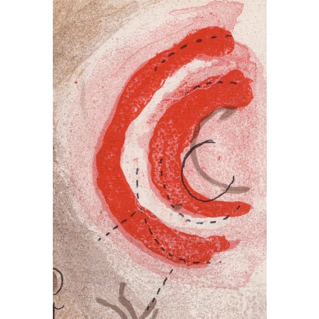 1960s Marc Chagall, Noémi et ses Belles-Filles (Naomi and Her Daughters-in-Law), 1960, Original Lithograph For Sale - Image 5 of 8