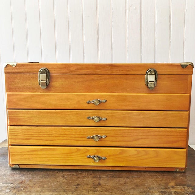 Vintage Machinists Tool Chest Hand Crafted Chairish
