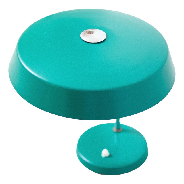 Vintage Narva Chrome Table Lamp from Veb Deutsche Werkstätten Hellerau, 1970s For Sale