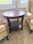 Chippendale Late 20th Century Pair of Chippendale-Style Mahogany Circular Side Tables For Sale - Image 3 of 7