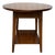 Vintage Ethan Allen Country Colors Round Side Table For Sale