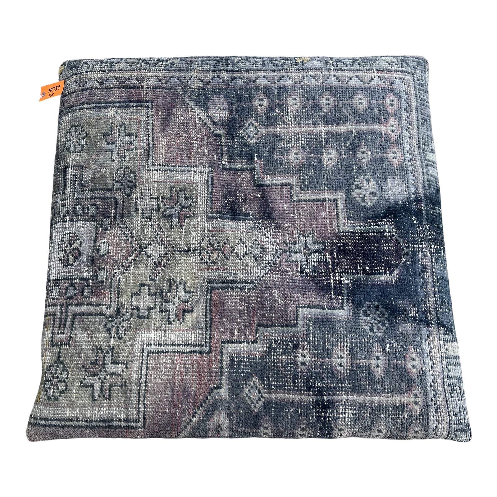 Vintage 3x3 Turkish Floor Pillow | Chairish