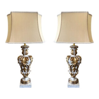 Pair of 18th Century Tuscan Fragment Lamps For Sale