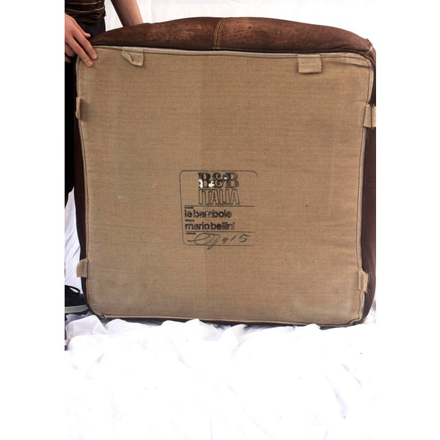 Bambole Sectional Sofa by Mario Belini for B&B Italia, Set of 8 For Sale - Image 6 of 18