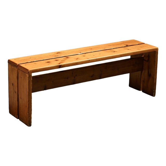 Pine Bench from Les Arcs, France, 1973 For Sale
