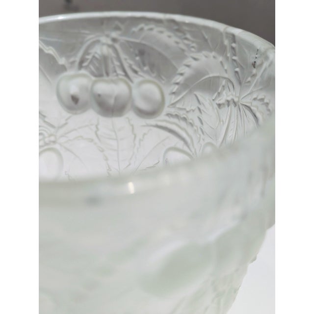 Art Deco Josef Inwald Art Deco Glass Vase With Cherry Motif For Sale - Image 3 of 4