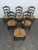 Large Provençal-Style Chairs in Carved Walnut, Set of 6 For Sale - Image 3 of 9