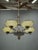 Art Deco Nickel Chandelier with Champagne Glass Shades, 1930s For Sale - Image 10 of 15