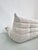 Beige French Togo 3-Seater Sofa in Beige Corduroy attributed to Michel Ducaroy for Ligne Roset, 1970s For Sale - Image 8 of 12