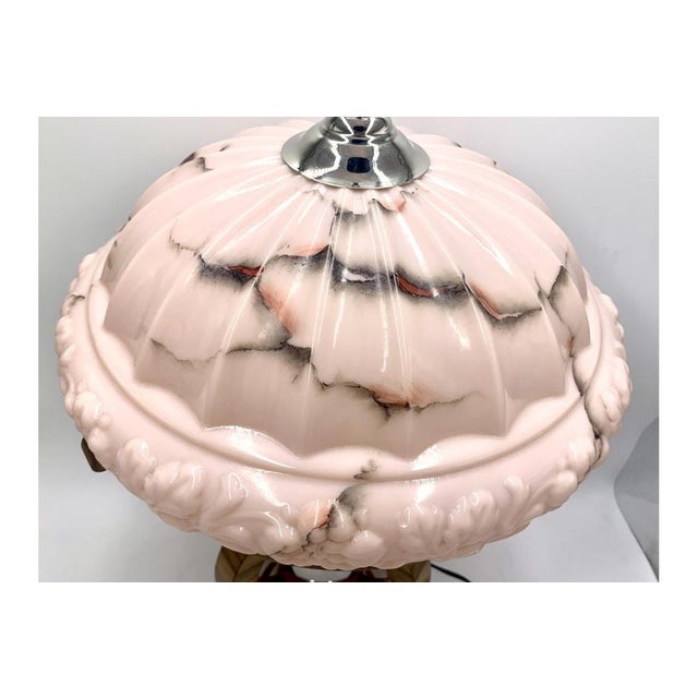 1950s Art Deco Table Lamp, 1950s For Sale - Image 5 of 8