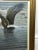 Realism Vintage Realist Painting of North American Bald Eagles Gathering Fishing by Justin Prigmore For Sale - Image 3 of 13