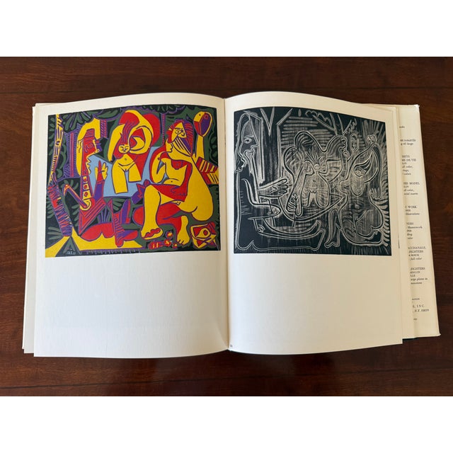 First Edition 1960s Hardcover "Picasso: Recent Etchings, Lithographs, and Linoleum Cuts" Book For Sale - Image 9 of 17