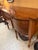 1900 - 1909 Regency/Federal Figured Mahogany Sideboard With Bowed Ends, Turned Legs, and the Distinctive Arched Center Panel. For Sale - Image 12 of 12