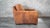 Animal Skin Restoration Hardware Destroyed Italian Leather Maxwell Chair For Sale - Image 7 of 18