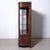 Louis XVI Art Nouveau Semi-Circular Mahogany Display Cabinet, Italy, 1890s For Sale - Image 10 of 18