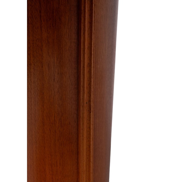 Wood Dutch Art Deco Amsterdam School Round Center Table, 1930s For Sale - Image 7 of 8