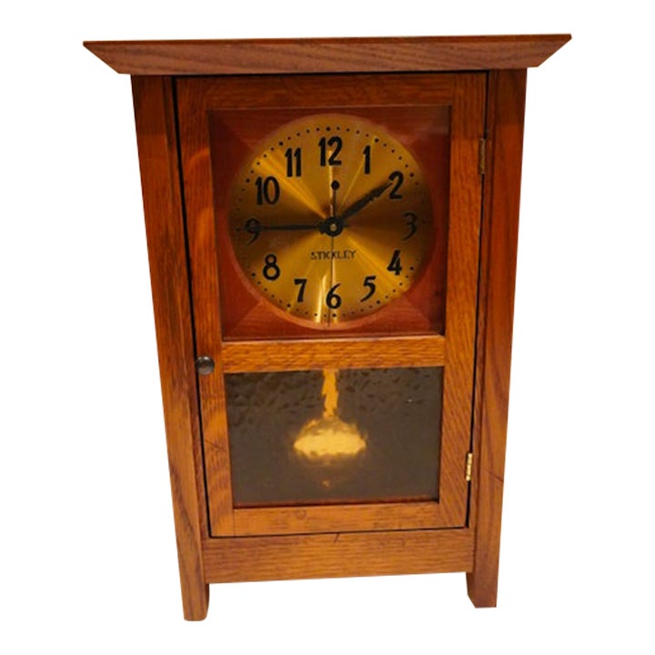 2000s Stickley Mantel Clock / Finish 52 Chairish