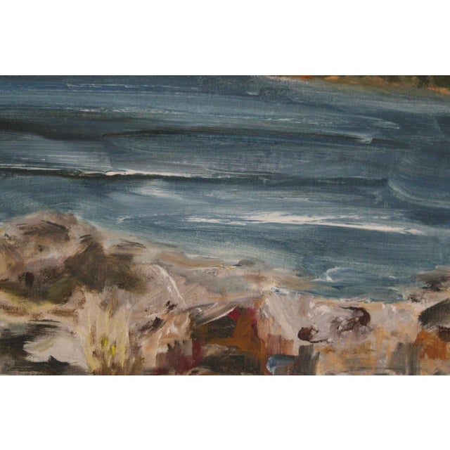 Barbro Herlitz, Islands, 1970s, Oil on Panel, Framed For Sale - Image 12 of 16