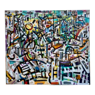 Original Modern Abstract Painting "Maiden's Dream" by C. Taylor, 2008 For Sale