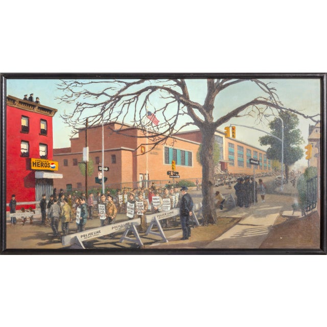 William Waithe, Teachers' Strike, Painting For Sale - Image 4 of 4