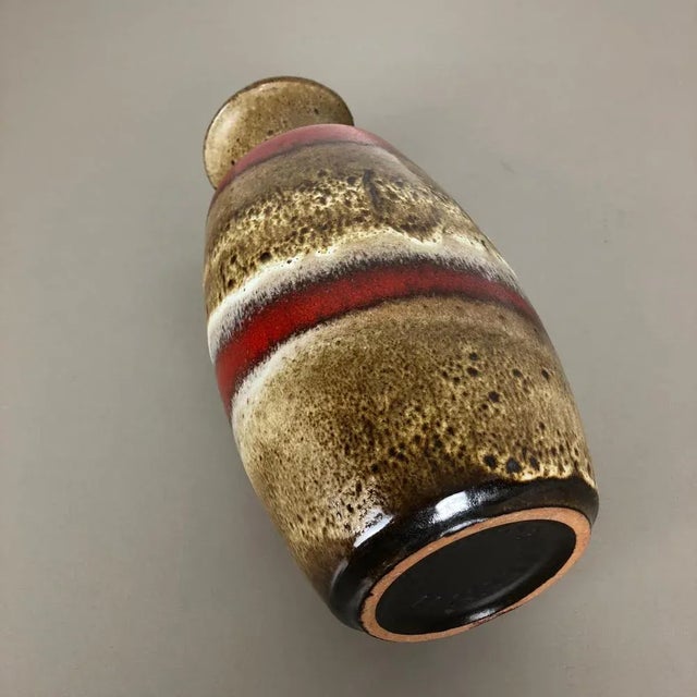 Fat Lava Ceramic Vase by Heinz Siery for Carstens Tönnieshof, Germany, 1970s For Sale - Image 9 of 16