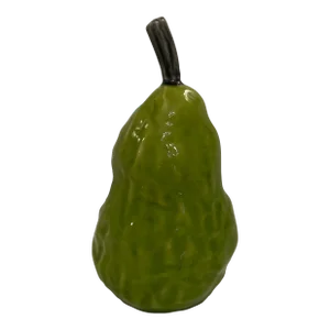 Green Pottery Pear