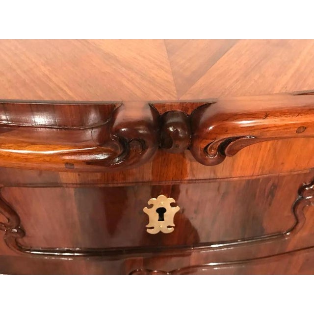 Antique Swiss Baroque Chest of Drawers, 1760 For Sale - Image 10 of 14
