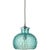 Coastal Style Blue Textured Glass Clark Pendant For Sale - Image 4 of 6