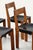 Vintage S24 Chairs in Elm and Black Leather by Pierre Chapo, 1970, Set of 4 For Sale - Image 9 of 18