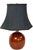 Mid 20th Century Two Solid Wood Ball Form Table Lamps C. 1950/70's For Sale - Image 5 of 10