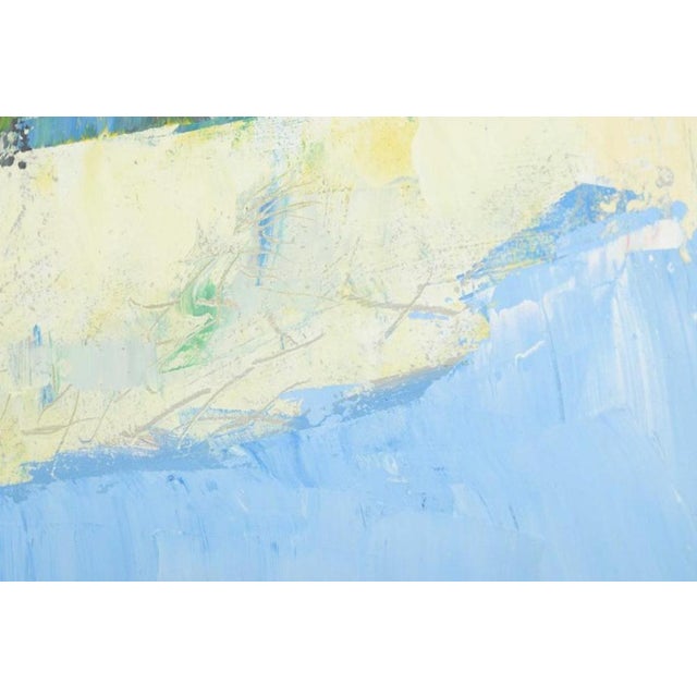 Modern Lars Bertle, Gotland Coastal Landscape, Oil on Canvas, 1960s-1970s For Sale - Image 3 of 6