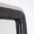 Rectangular Mirror with Black Leather Frame, 1970s For Sale - Image 3 of 9