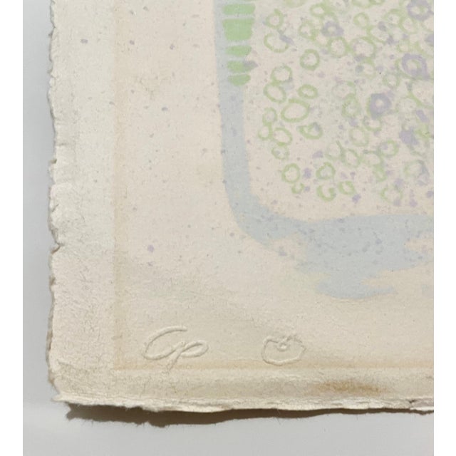 Abstract Expressionism Robert NatkinLarge 1960s Abstract Lithograph Field Mouse II Robert Natkin, 1969 For Sale - Image 3 of 4