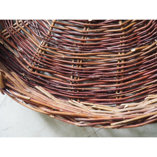 Parching Basket, Small Inspired by vintage French grape gathering baskets, this small Parching Basket is hand woven by...